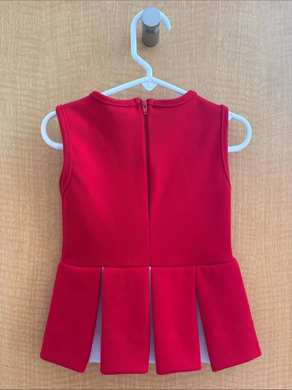 Vintage Red toddler cheerleader outfit with Indiana Applique